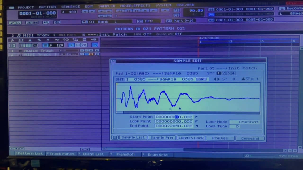 MV 8800 / 8000 Experiment