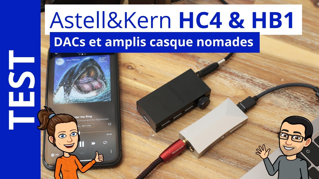 Astell&Kern HC4 et HB1 : transformez votre smartphone en baladeur HiFi