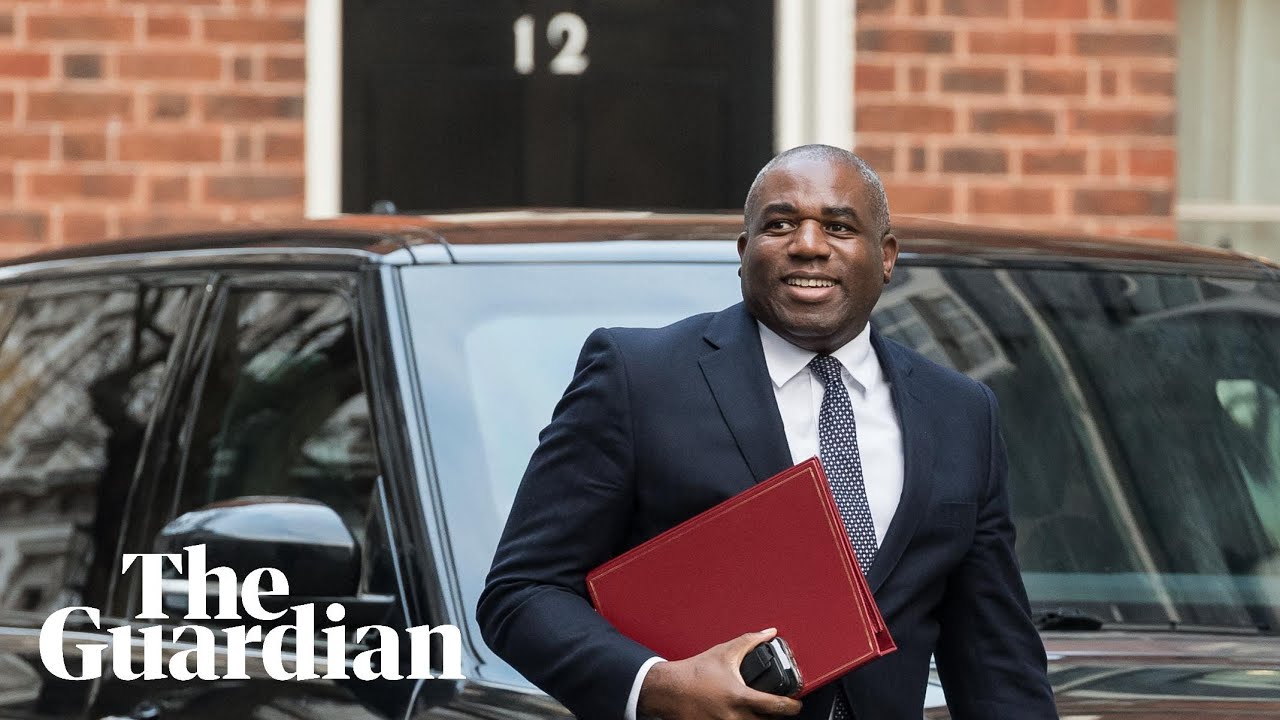 David Lammy makes statement in House of Commons &ndash; watch live