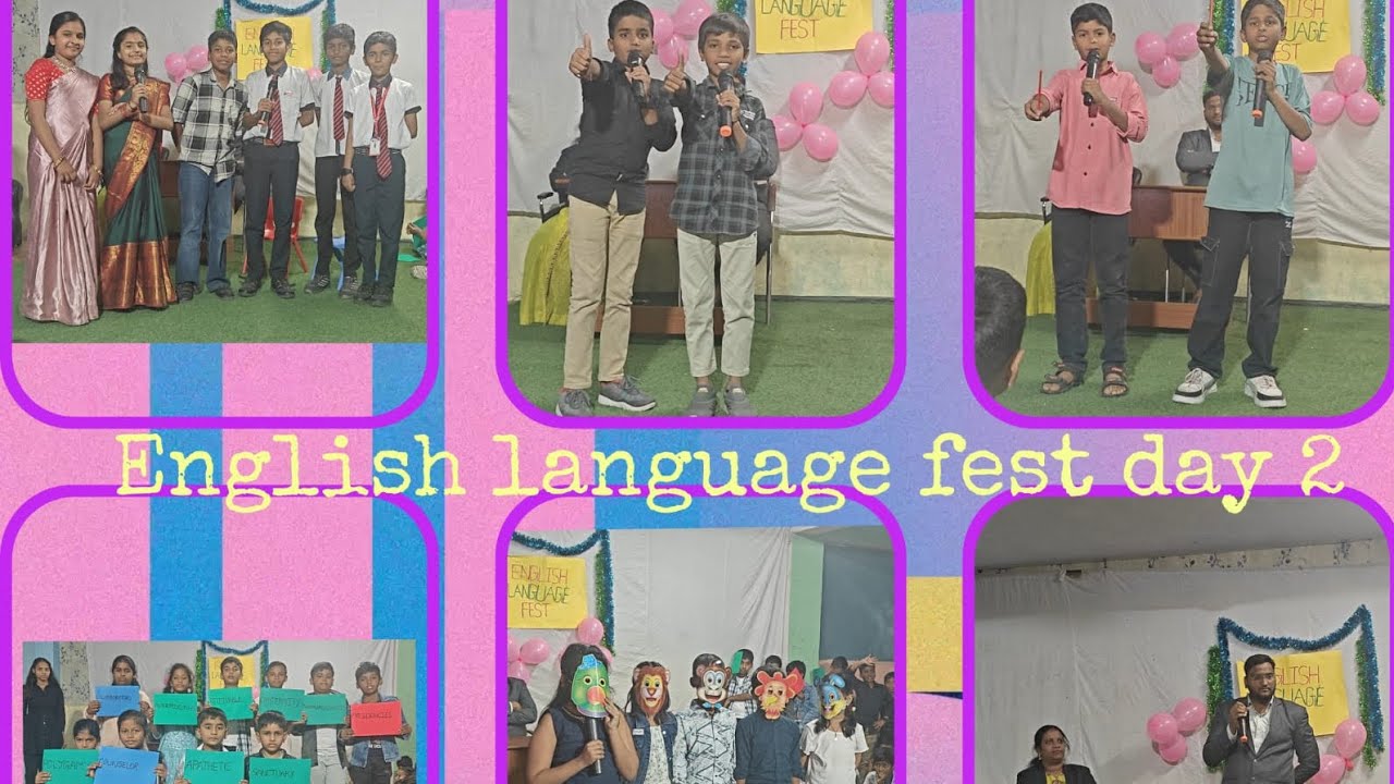The Masterminds school Bowenpally celebrations english language fest day 2 