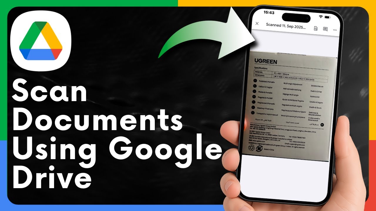 Google Drive Tips: Scan Documents with Your Phone Easily