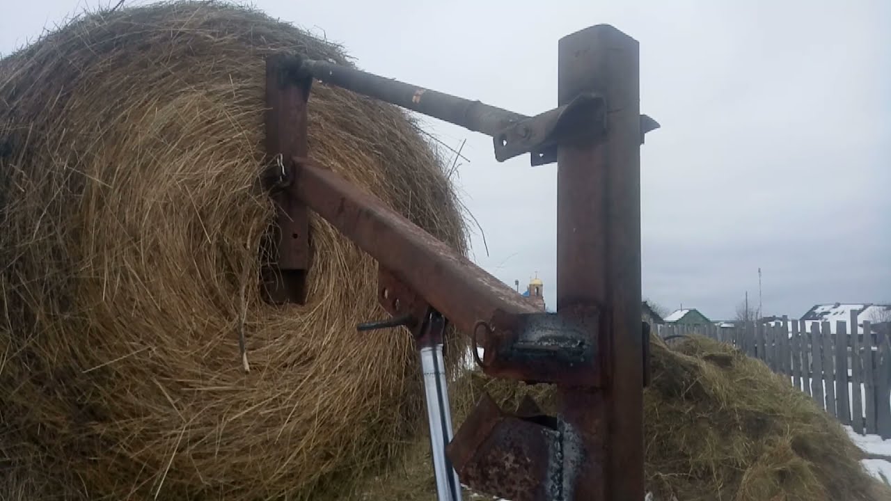 V00309 163329 Погрузчик рулона сена своими руками