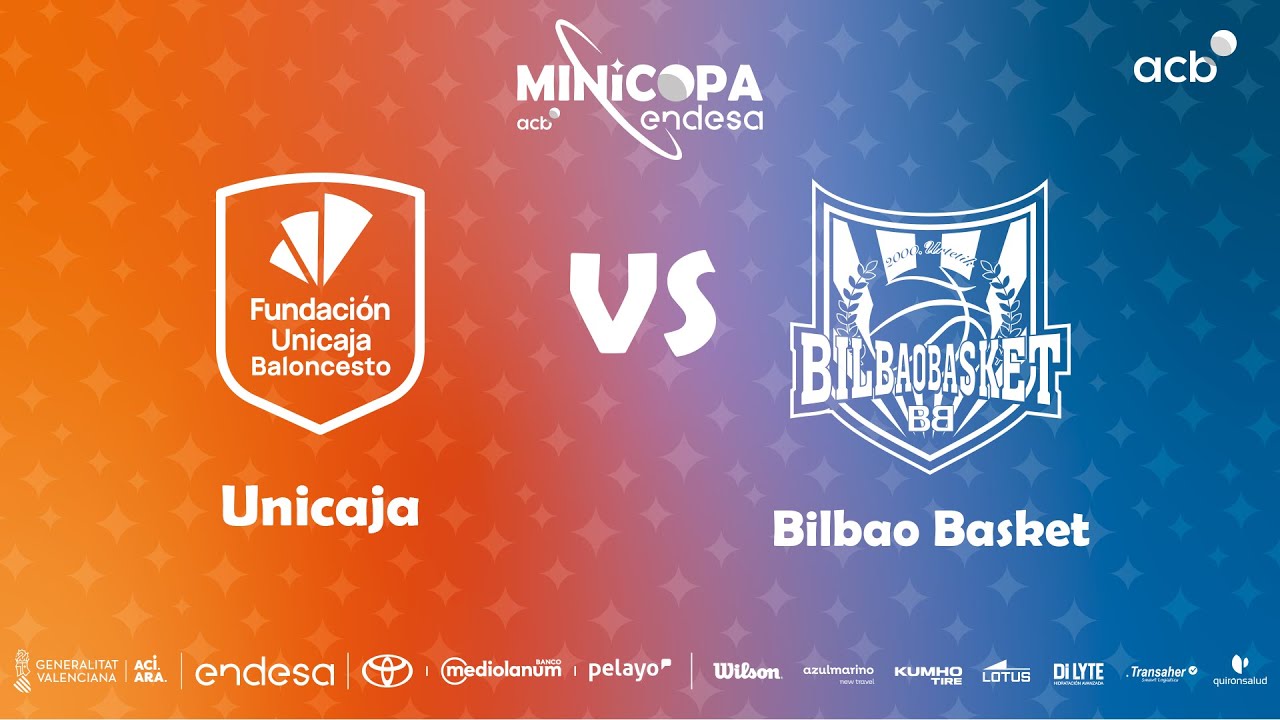 🔴 DIRECTO: Unicaja - Bilbao Basket | Primera Fase Minicopa Endesa Valencia 2025