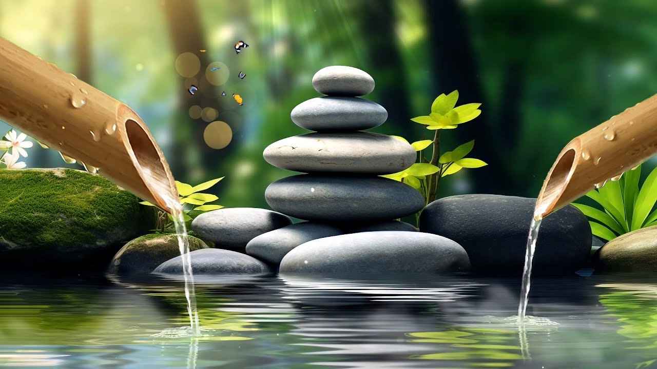 Soothing Music Relieve Stress, Anxiety and Insomnia - Heals the Mind, Body, Sleep, Meditation Music