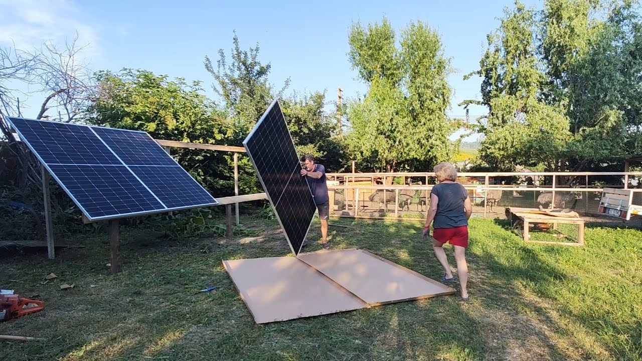 AM INSTALAT PANOURILE SOLARE ȘI STAȚIA BLUETTI AC300