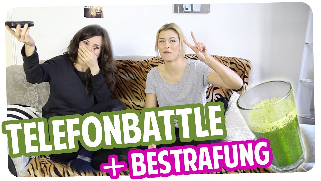 Rap-Telefon-Battle inkl. Ekel-Smoothie! :D mit Annica Hansen | Telefonprank