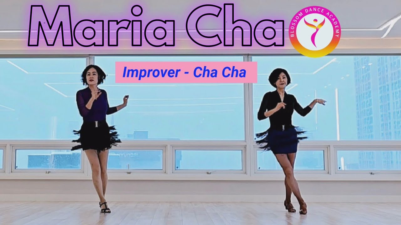Maria Cha-Line dance/Improver - Cha Cha/Christina Yang (KOR) #블라썸라인댄스 #부천라인댄스