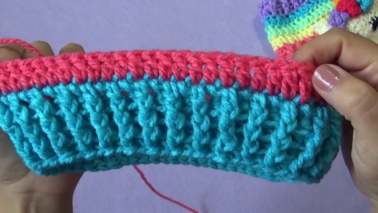 💖✅💲BANDA MULTICOLOR TEJIDA A CROCHET PASO A PASO PARA PRINCIPIANTES - Headband