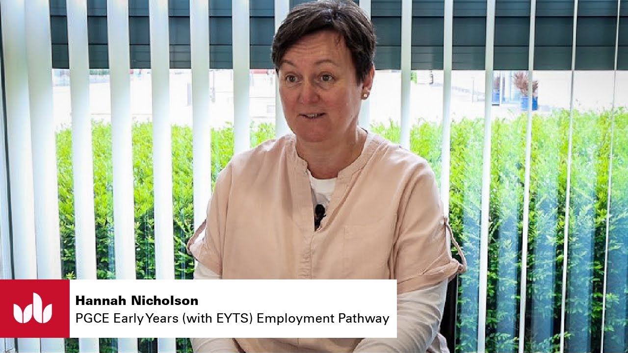 PGCE Early Years (with EYTS) Employment Pathway: Placement