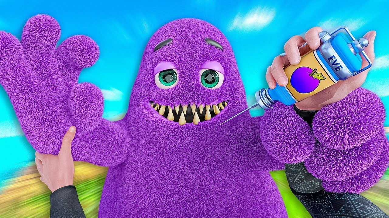 ГРИМАС ШЕЙК и НЕЗАКОННЫЕ Эксперименты С НИМ в VR из Grimace Shake Meme