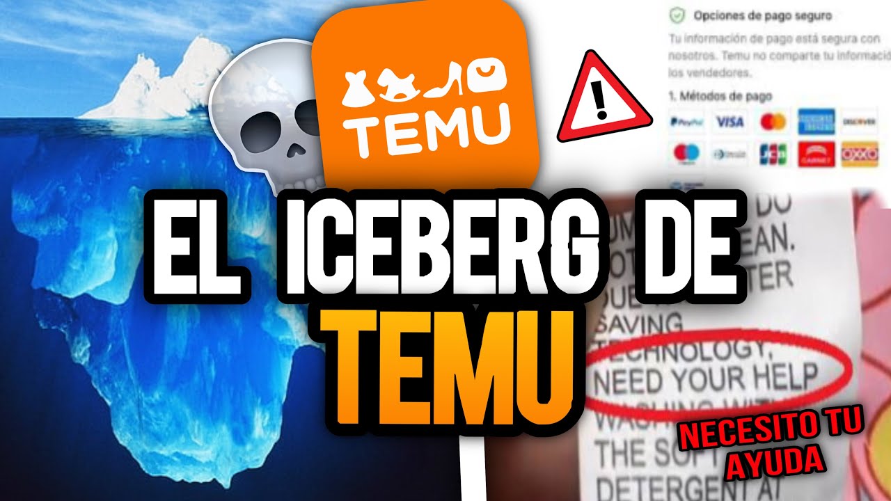 El Iceberg de Temu | &iquest;Que encontraron en una gorra? | Secretos, Polemicas y Pel1gros