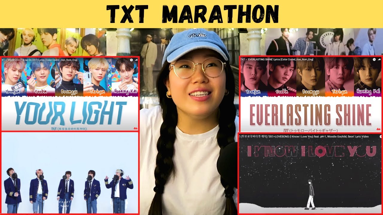 TXT 0X1=LOVESONG ft.pH-1, Woodie Gochild, Seori + Your Light + Everlasting Shine + Force | REACTION