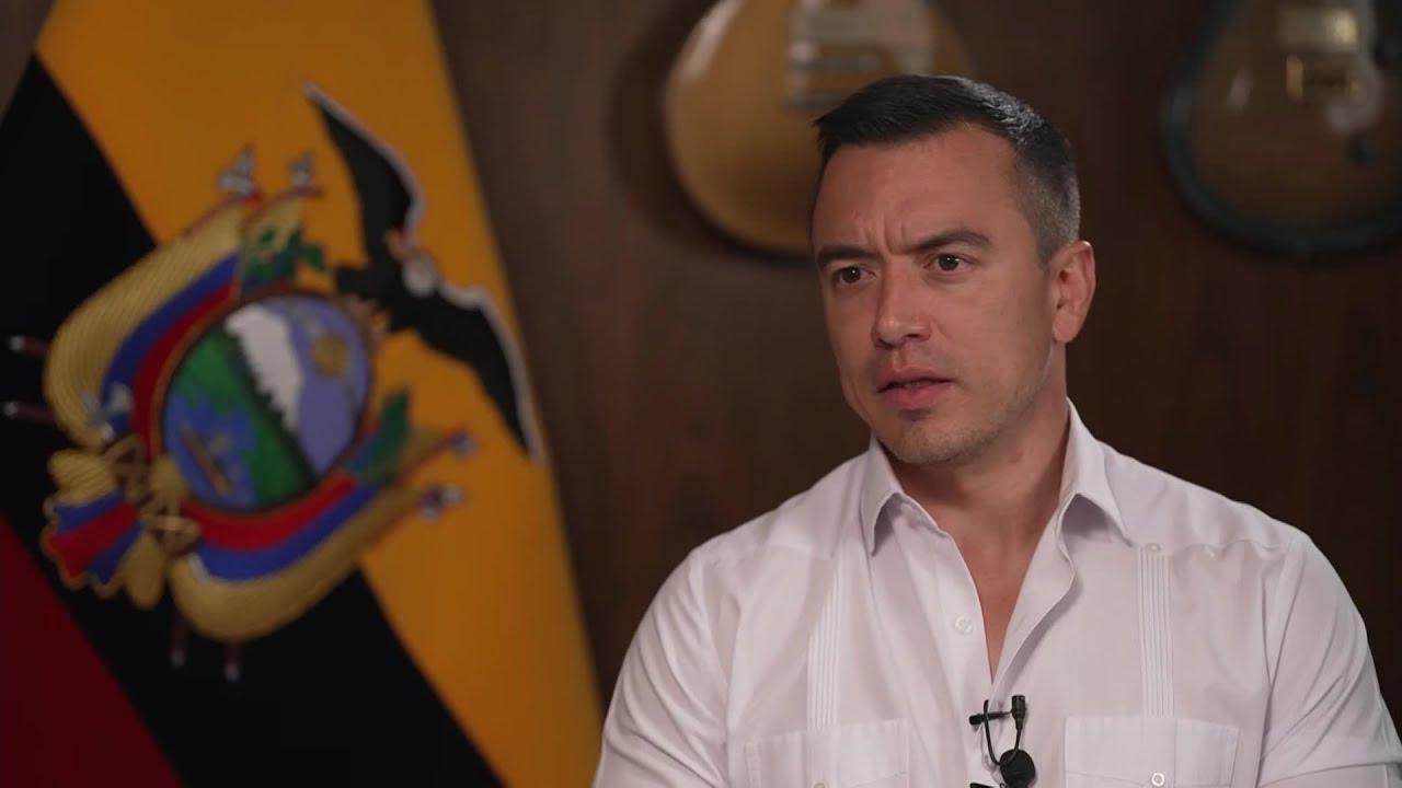 Noboa z Ekwadoru otwarta na szerszą rolę USA w dziedzinie bezpieczeństwa