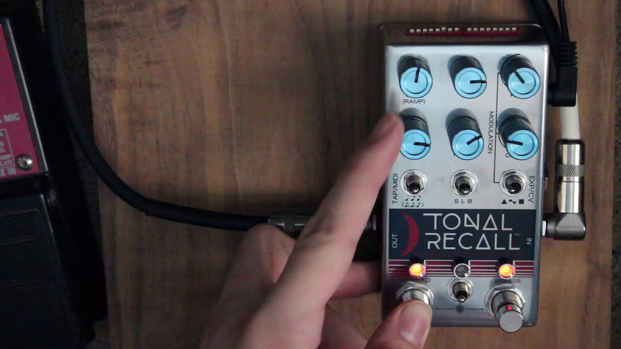 Chase Bliss Tonal Recall Demo | Messing around with some sounds