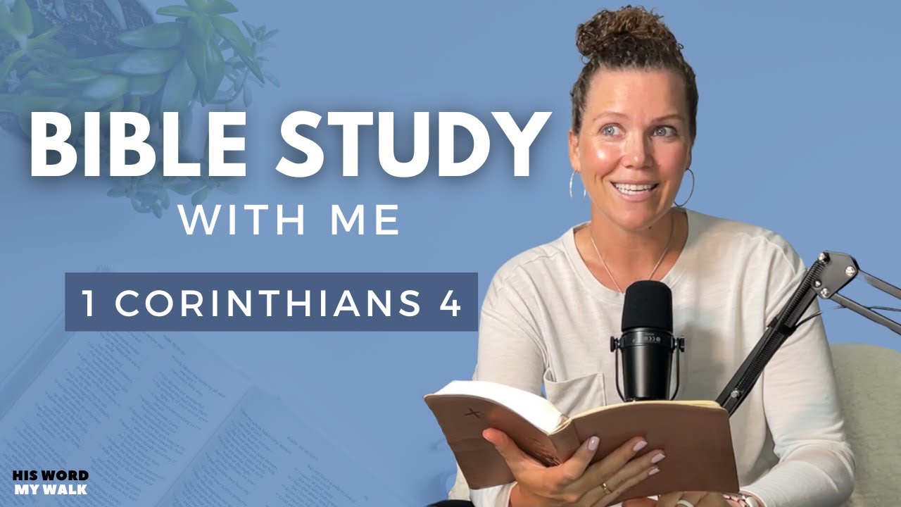 1 Corinthians 4 | What Is REAL Church Leadership? [Bible Study WITH ME]