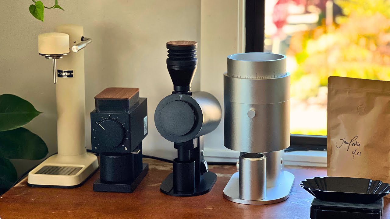 Grinder Comparison: Option Lagom 01 Mizen vs. DF83V Brew vs. Ode 64mm SSP MP ft. Flower Child Coffee