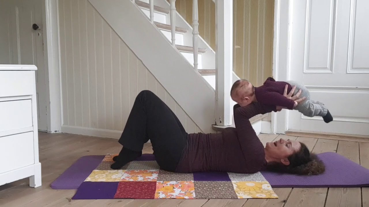Stimuler babys vestibulærsans og styrk balancen 🤸‍♀️😊❤ Alder: fra 8 uger