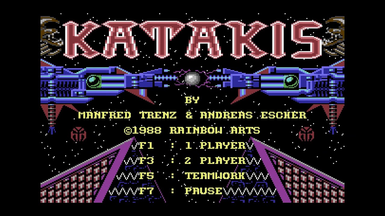 Katakis. [C64 - Manfred Trenz, Rainbow Arts]. (1988). Full Play.