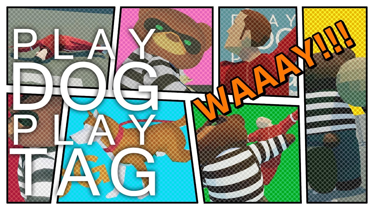 犬が飼い主を武器にして戦うゲーム【PLAY DOG PLAY TAG】