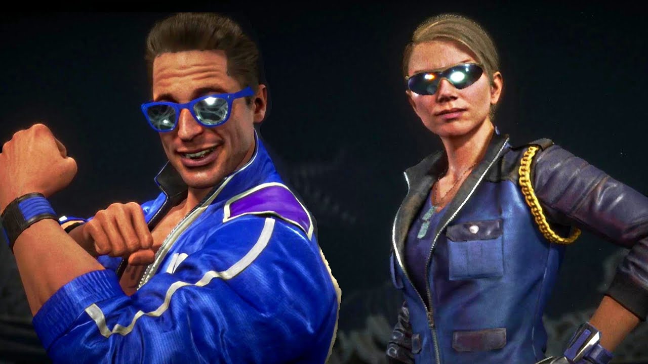 Mortal Kombat 11 - Johnny Cage vs Sonya All Intro Dialogue