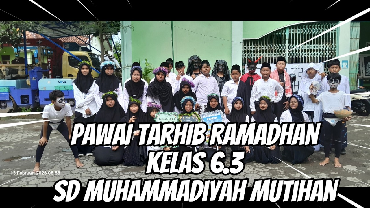 PAWAI TARHIB RAMADHAN SD MUHAMMADIYAH MUTIHAN
