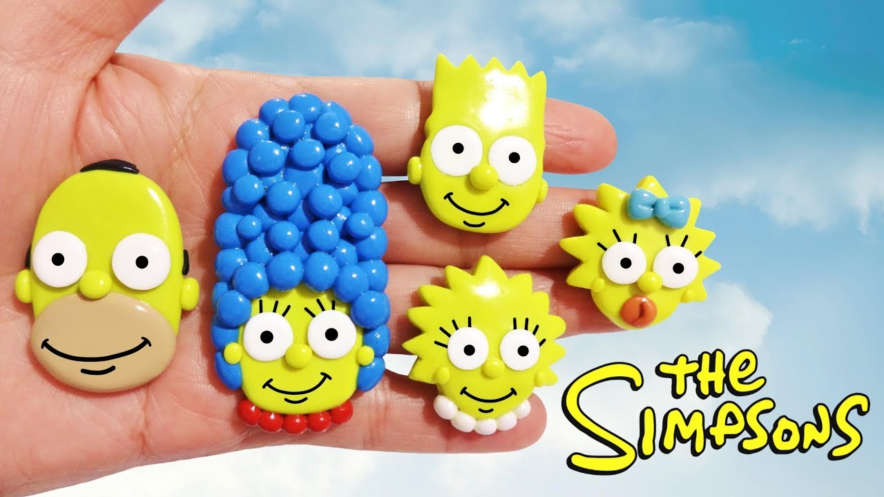 THE [LOS] SIMPSONS! Polymer Clay [Arcilla Polimerica] Tutorial