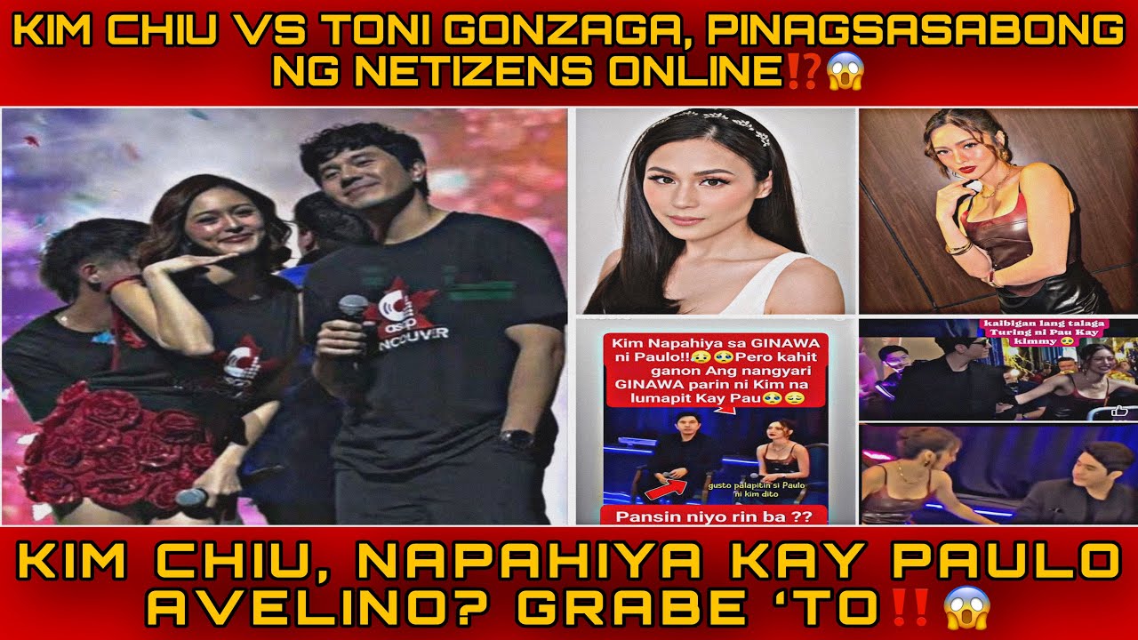 KIM CHIU VS. TONI G. PINAGSASABONG NG NETIZENS ONLINE‼️ KIM NAPAHIYA⁉️ PAULO COLD NA KAY KIM⁉️😱