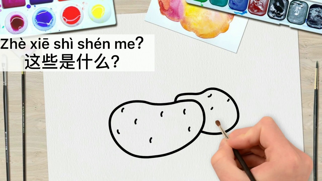 Vegetables in Mandarin,vegetable in Chinese,蔬菜中文,蔬菜词卡,汉语教学词卡,MrSunMandarin