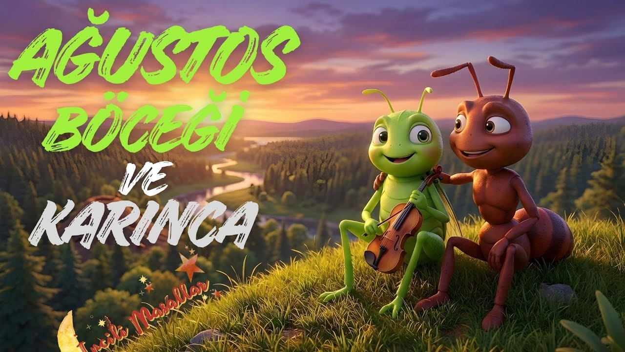 🎻Ağustos Böceği ve Karınca 🐜 I İncili Masallar
