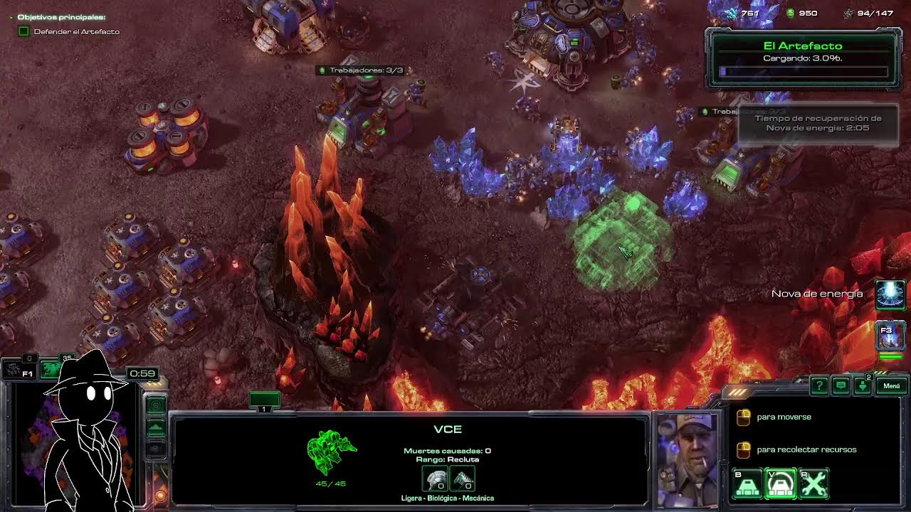 Si estás allá arriba ¡Sálvame Superman! - StarCraft II - (Episodio 13)