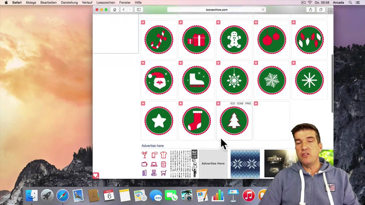 Weihnachtsmotive aus dem Internet