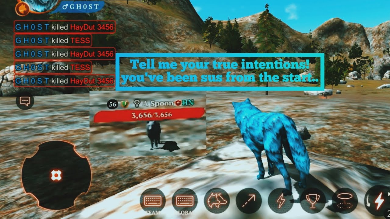 The Wolf - a very suspecious spoon 🥄 in enemy team | 1K Ghost Wolf PvP