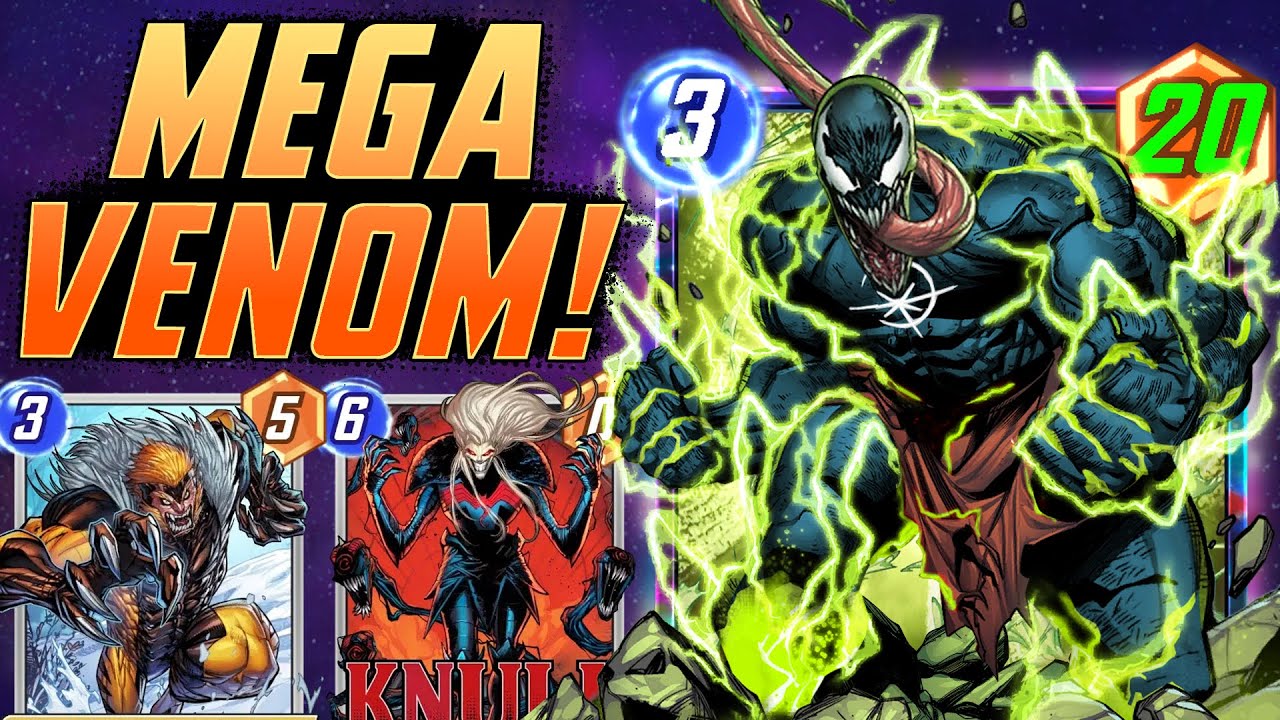 SYMBIOTE STARBRAND. I love this big Arnim Venom deck!!