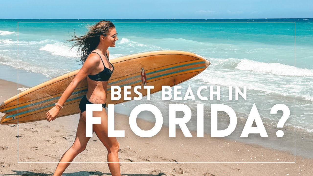 The BEST BEACH in FLORIDA? | A day in Jupiter, Florida