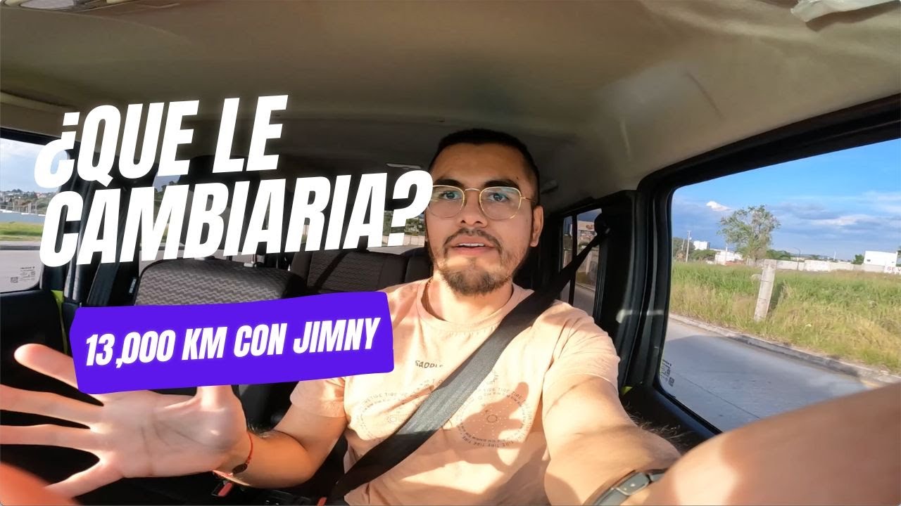 13,000km despu&eacute;s con mi Jimny 5 puertas&hellip; y estas cosas NO me gustan