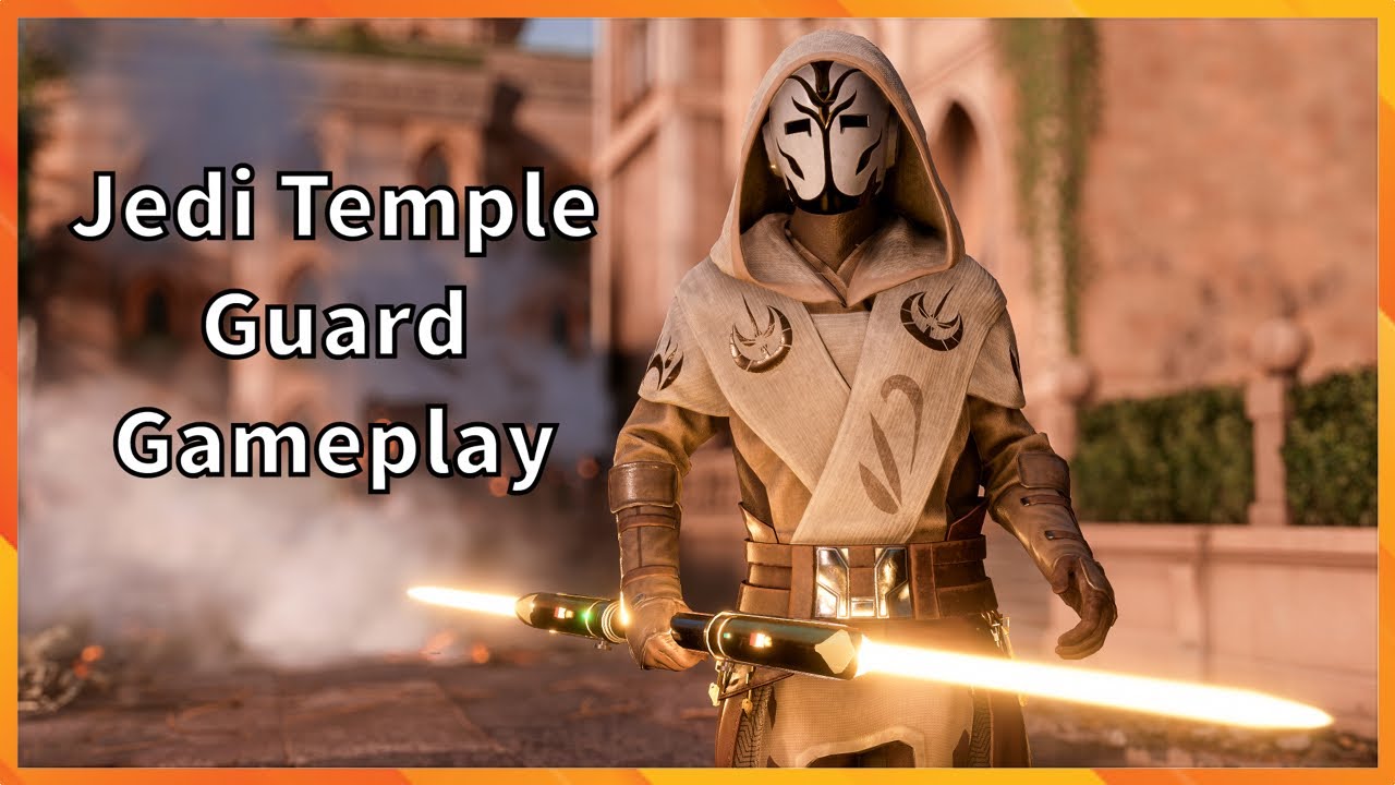 Jedi Temple Guard Gameplay Star Wars Battlefront 2