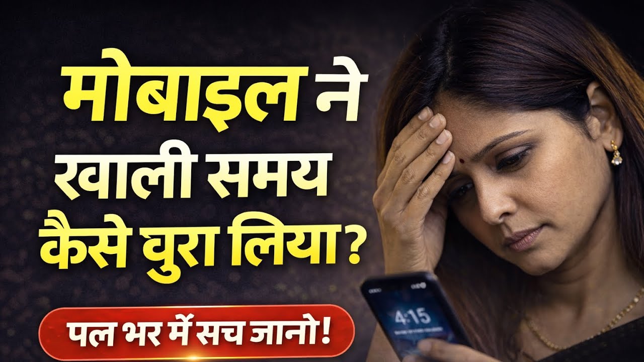 मोबाइल ने खाली समय कैसे चुरा लिया? | Emotional Reality | Life Changing Motivation Hindi