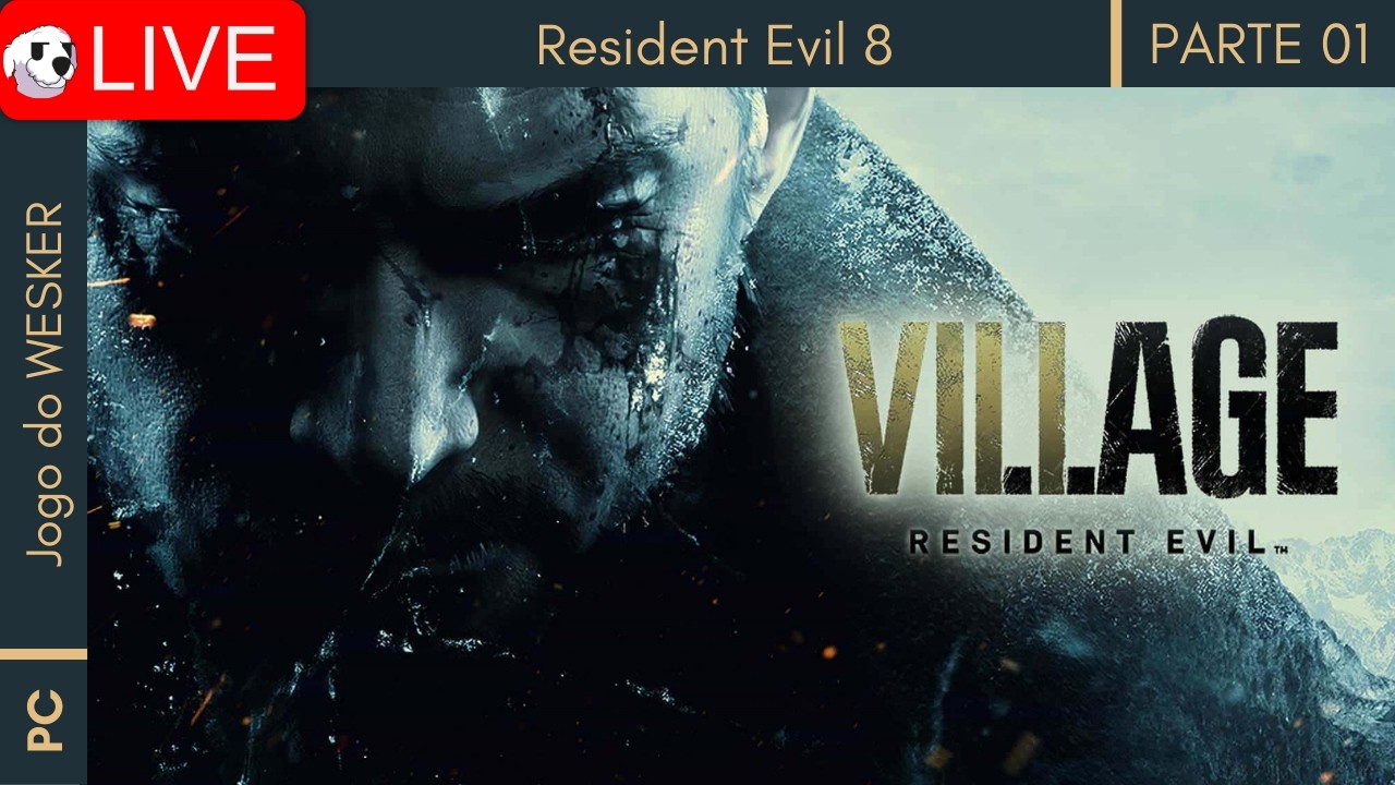 Maratona - Resident Evil 8 - PRIMEIRA VEZ neste Jogo - !pix !discord