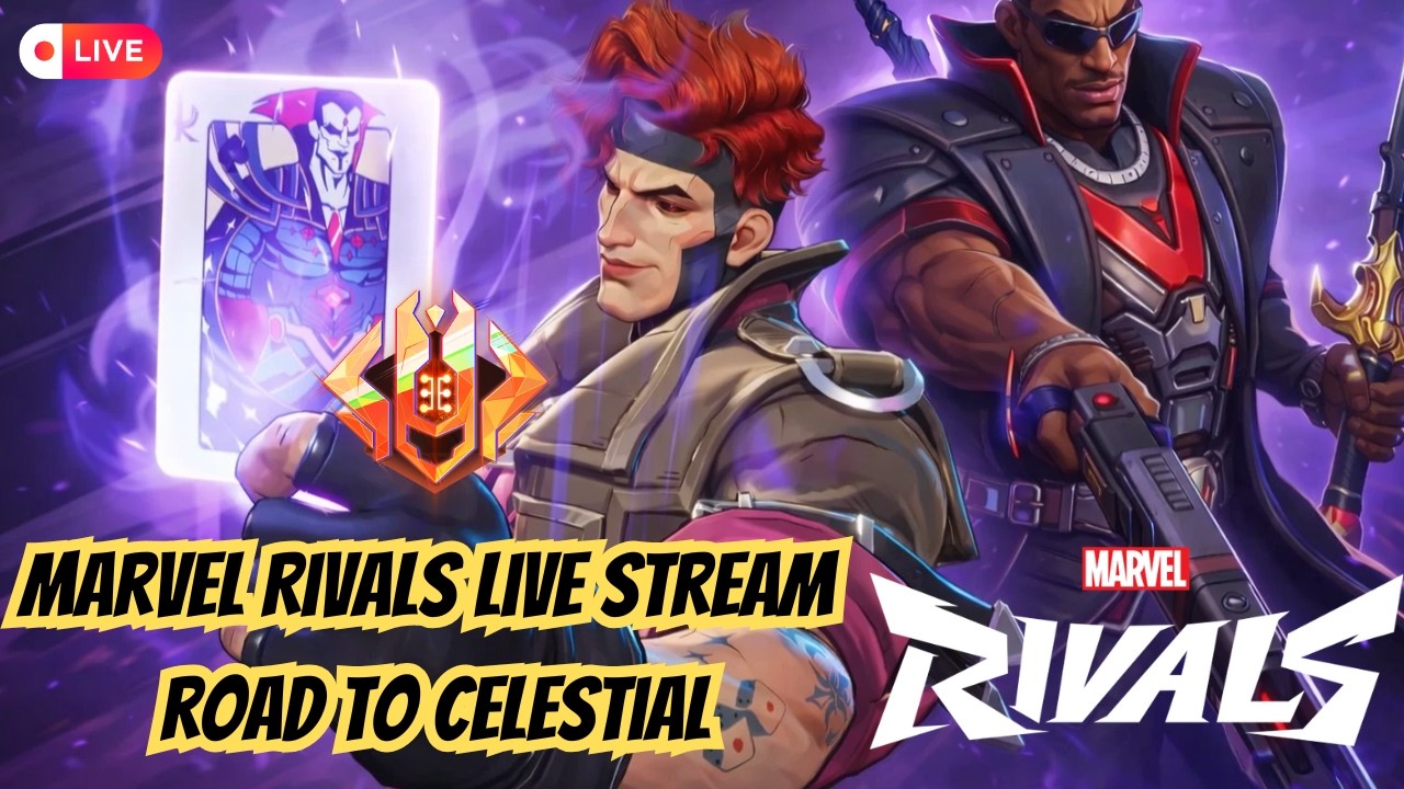🔴 Marvel Rivals Ranked LIVE Grind | Climbing to Celestial Rank | Join & Chat #live #marvelrivals