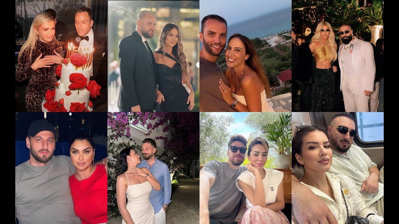 Çiftet më të famshme të Showbiz-it Shqiptar