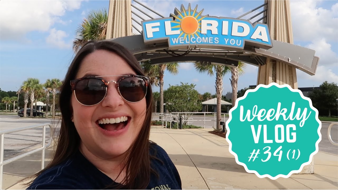 WEEKLY VLOG #34: The Big Move is Here! Saying Goodbye to Texas and Driving to Pensacola! (Pt. 1)