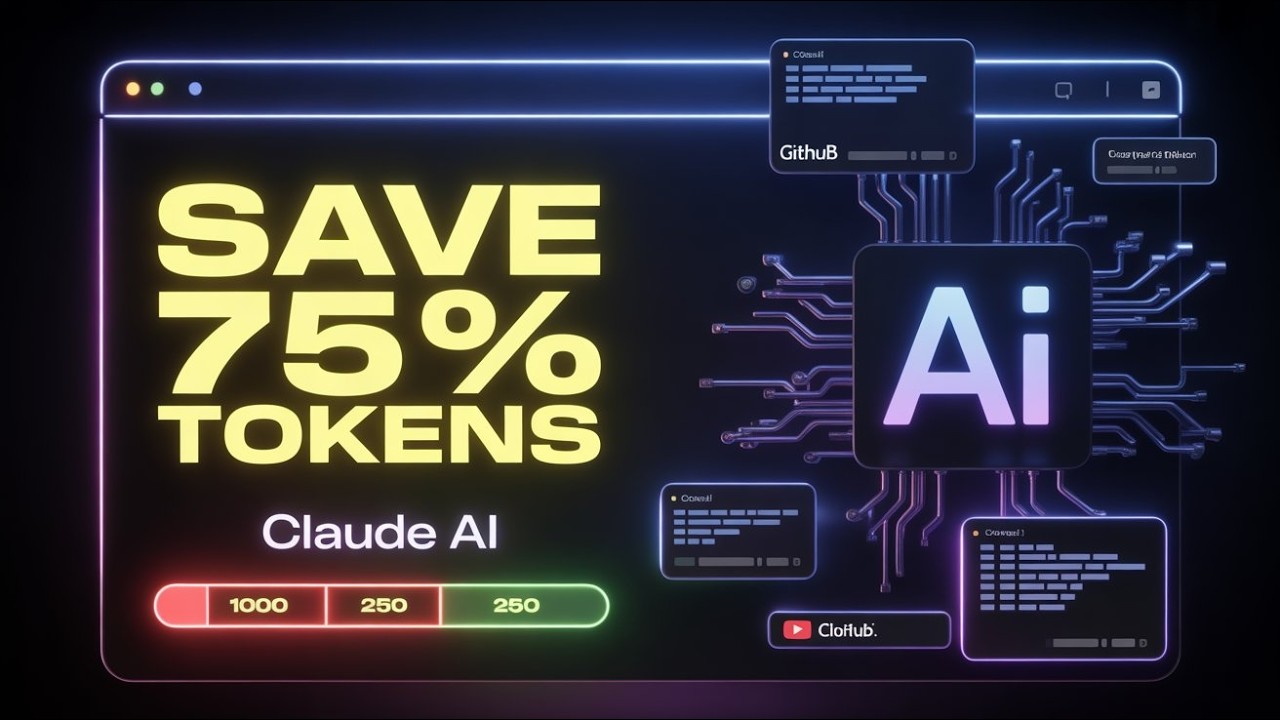 Save 75% Token in Claude AI | Token Saving Trick fol Claude Every Developer Should Know