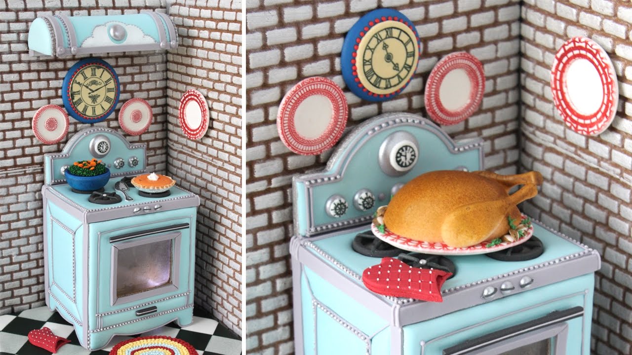 3-D Retro Oven Cookie