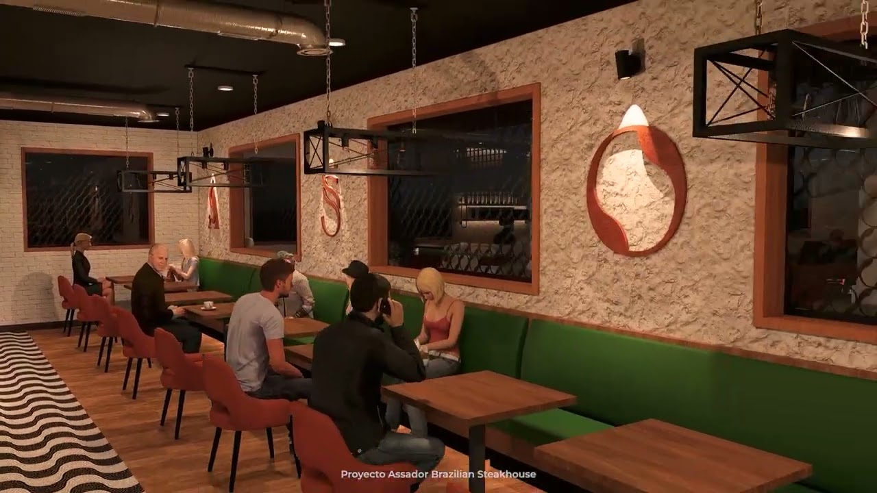 Render Assador Brazilian Steakhouse | KOG STUDIO