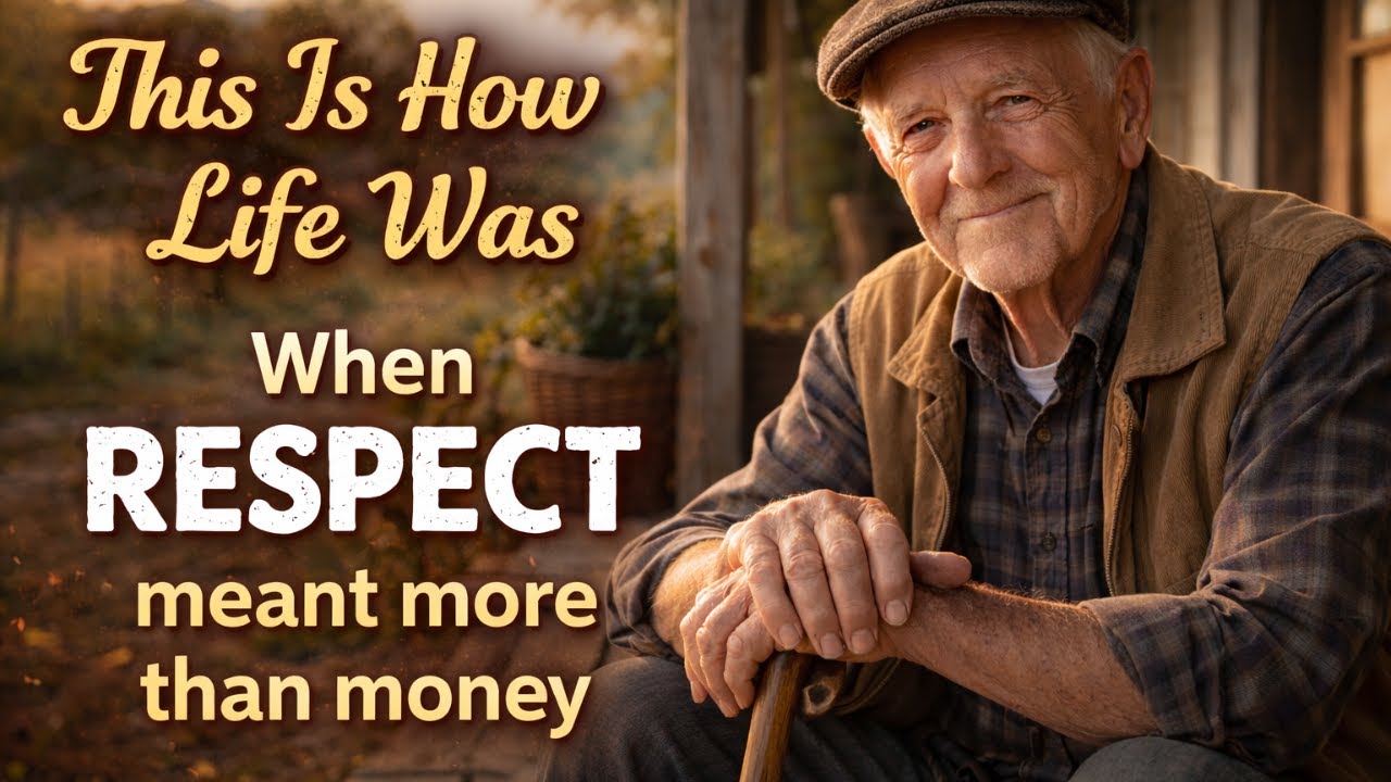 This Is What Life Was Like When Respect Meant More Than Money