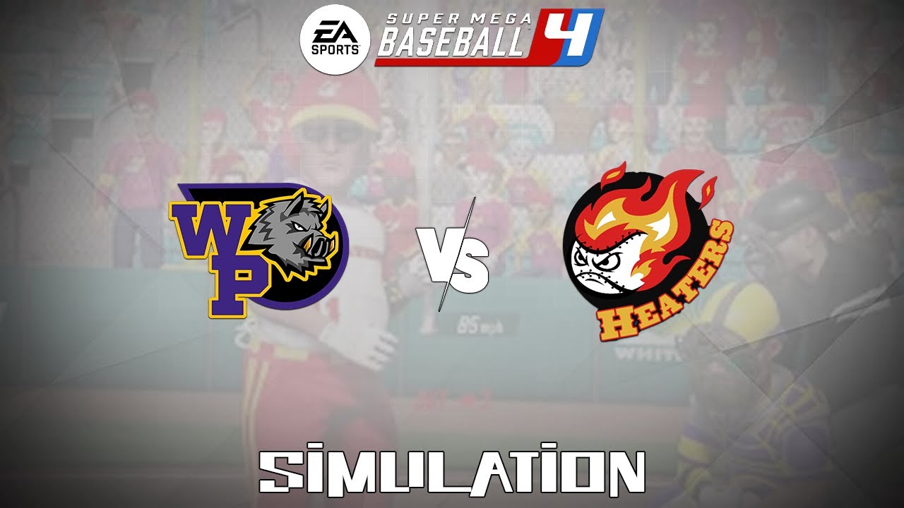 Super Mega Baseball 4 (2023) - Wild Pigs vs Heaters [Gameplay Simulation]