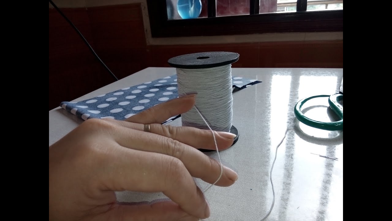 Cách may chỉ chun máy juki_ How to sew elastic thread by juki sewing machine