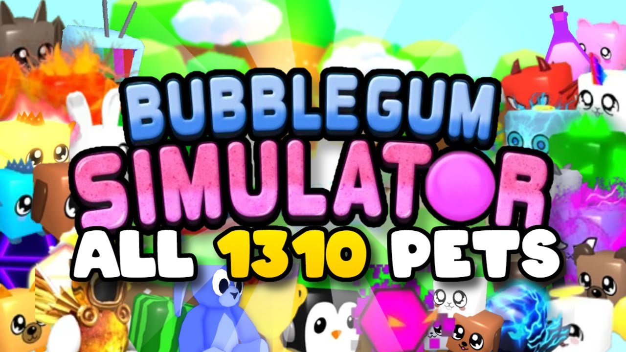 Ranking ALL 1300+ PETS In Bubblegum Simulator!