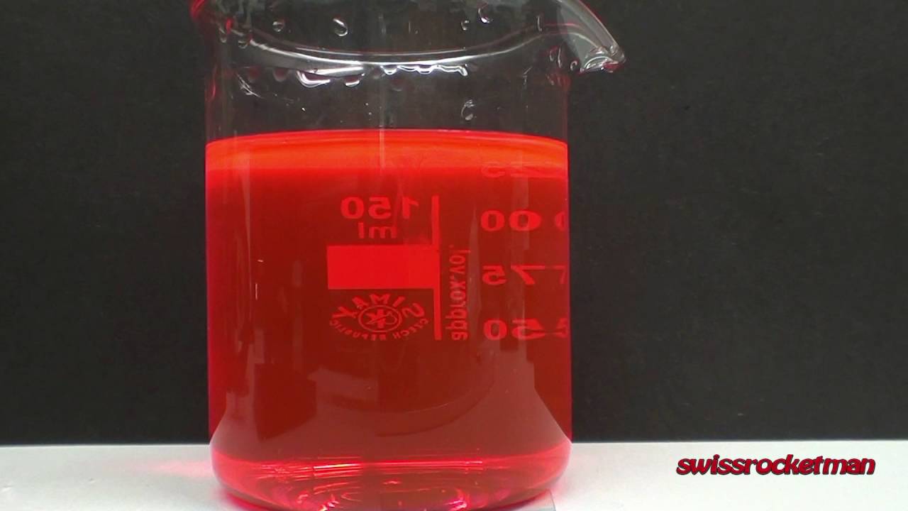 Two photons excitation of Rhodamine B with IR laser beam at 1064nm