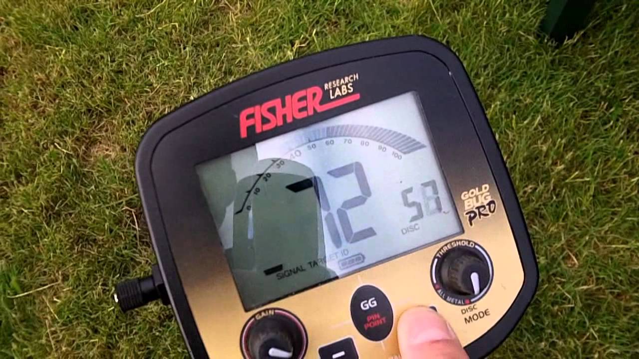 Fisher gold bug Mode d'emploi